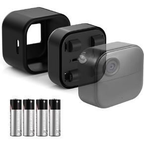 Battery Extension Pack for Blink Outdoor 4, 2X Extended Runtime for Outdoor 4 Smart Security Camera, Included 4 pcs Ni-MH Batteries & Waterproof Silicone Cover.