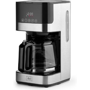 Melitta Aroma Tocco Thermal Drip Coffee Maker | Programmable Coffee Machine | 8 Cup Coffee Maker with Thermal Carafe | Glass Touch Control Panel | Coffee Maker