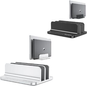OMOTON Double Vertical Laptop Stand Bundle