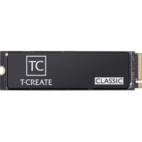 TEAMGROUP T-CREATE Classic 1TB Read/Write up to 7,200/6,200MBs 600TBW for Creators NVMe M.2 PCIe Gen4x4 3D NAND TLC SSD w/SLC Cache TM8FPM001T0C329