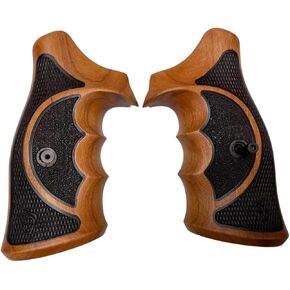 New Wood Grips Compatible with Tauurus Tracker/Judge 17 44 415 425 450 617 627 692 Engraved