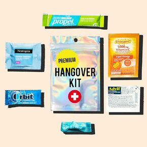 12 Pre-Filled Hangover Kit Bags - Bachelorette Hangover Kit - Bridesmaid Gifts, Bachelorette Party Favors, & More - Hangover Recovery Kit - Hangover Kit Supplies