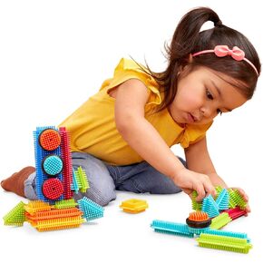 Bristle Blocks by Battat Building Blocks for Kids, 112 Pieces, 2 Years Plus in Saudi Arabia