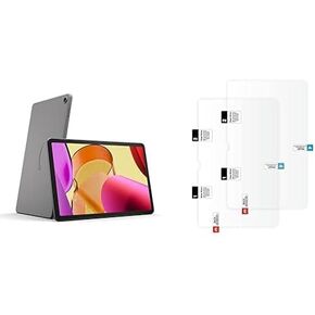 Like-New Amazon Fire Max 11 Tablet (64 GB, Gray) Screen Protector Bundle
