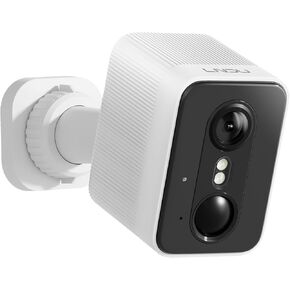 4K WIFI Camera Camera - 143 ° FOV - رؤية ليلية بالأشعة تحت الحمراء - اكتشاف التعريف المزدوج PIR+PIR+