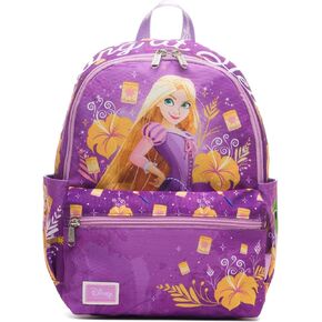Disney Tangled Rapunzel Strong at Heart 13" Deluxe Nylon Daypack