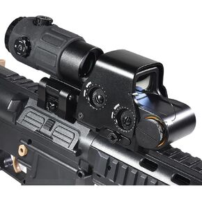 558 Sight Holographic Sight Red Green Dot Recope مع G45 5x Maxpyier relect Quick Mount Black
