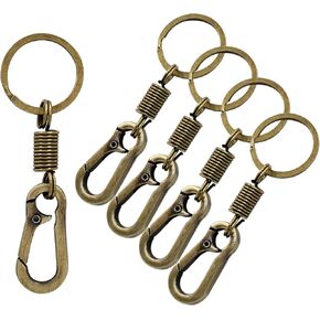 5 Pack Copper Car Key Ring