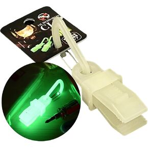 OUROBOROS Luminous Clip Glow in The Dark, Heavy Duty Clips, Tarp Clips, for Camping, Hiking (1PCS)