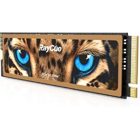 RayCue 2TB NVMe M.2 SSD for PS5 with Heatsink, Up to 7450MB/s, PCIe 4.0 M.2 2280 Gaming SSD, Suitable for PlayStation 5 Memory Expansion, Game Enthusiasts, IT Professionals