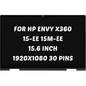 L93181-001 Replacement for HP Envy x360 Convertible 2-in-1 15-ee 15m-ee 15-ee1083cl 15m-ee0013dx 15m-ee0023dx 15-ee0047nr 15-ee1000 15-ee1093cl 15.6" 1920x1080 LED Display LCD Touch Screen Assembly