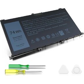 357F9 71JF4 74WH بطارية الكمبيوتر المحمول لـ Inspiron 15 7000 7559 7557 7567 7566 7759 I7559 15 5576 5577 INS15PD Series 15-7559 071JF4