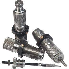 Lyman 223 Rem Carbide Deluxe Rifle 3 Die Set (5.56-mm) Gray