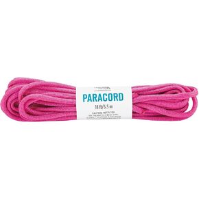 Leisure Arts Pink Paracord 18ft