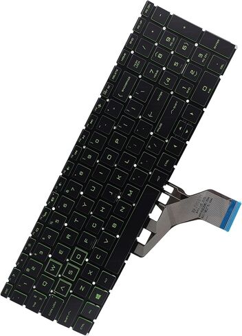 Deal4GO Silver Backlit Keyboard Replacement for HP 15-DY 15-EF 15-CS 17-by 17-BS 15s-DY 15s-DU 15-EC 15-DK 15-DA 15-CX 250 255 256 G6 in Kuwait