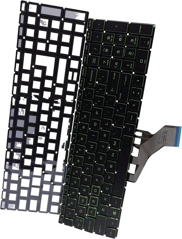 Deal4GO Silver Backlit Keyboard Replacement for HP 15-DY 15-EF 15-CS 17-by 17-BS 15s-DY 15s-DU 15-EC 15-DK 15-DA 15-CX 250 255 256 G6 in Kuwait
