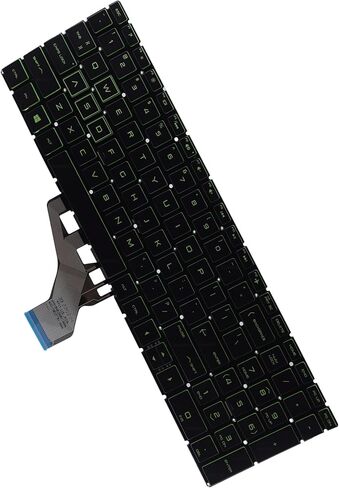 Deal4GO Silver Backlit Keyboard Replacement for HP 15-DY 15-EF 15-CS 17-by 17-BS 15s-DY 15s-DU 15-EC 15-DK 15-DA 15-CX 250 255 256 G6 in Kuwait