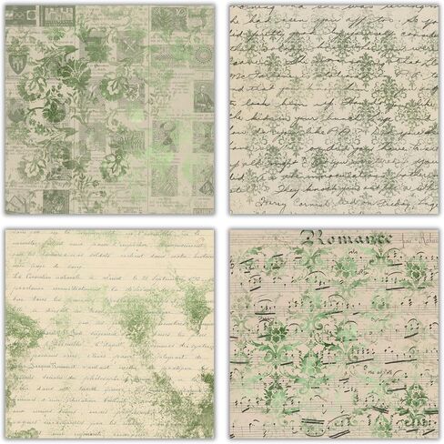 XERE 40 Sheets Scrapbook Paper, 6x6 Ephemera Pattern Paper Pack for Journaling Notebooks, Sketchbook, Bookmark Making, Junk Journal, Scrapbook Art Supplies (Blue) in Kuwait