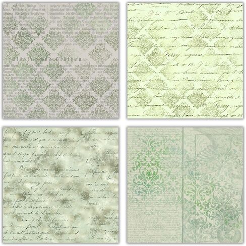 XERE 40 Sheets Scrapbook Paper, 6x6 Ephemera Pattern Paper Pack for Journaling Notebooks, Sketchbook, Bookmark Making, Junk Journal, Scrapbook Art Supplies (Blue) in Kuwait