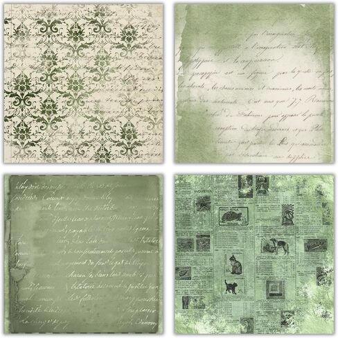 XERE 40 Sheets Scrapbook Paper, 6x6 Ephemera Pattern Paper Pack for Journaling Notebooks, Sketchbook, Bookmark Making, Junk Journal, Scrapbook Art Supplies (Blue) in Kuwait