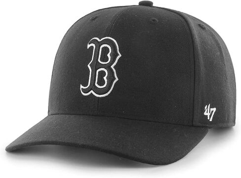 قبعة بيسبول '47 Boston Red Sox Ballpark Clean Up Dad Hat (أسود/أسود/وردي) in Saudi Arabia