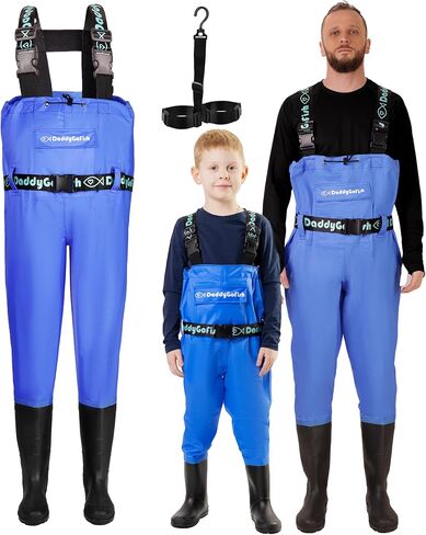 Chest Waders for Kids and Adults, Fishing and Hunting Waders with a Pocket and a Wader Hanger in Saudi Arabia