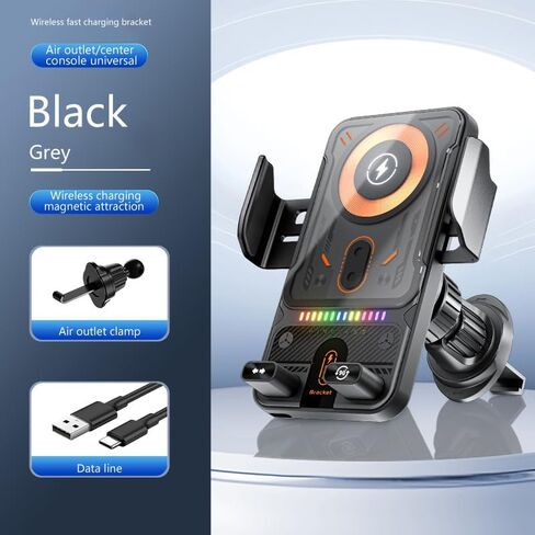 One-Touch Rotating Automatic Opening and Closing Wireless Charging car Phone Holder in Saudi Arabia