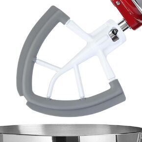 Flex Edge Mixer Beaters Attachments Replacement for Kitchenaid 4.5-5 Qt Tilt-Head Mixers for Kitchen Aid Stand Mixer Paddle Accessories and Attachments