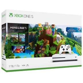 Xbox One S 1TB Console - Minecraft Bundle (متجدد)