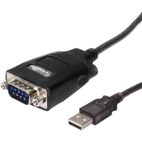 72in. USB to RS-232 Serial DB9 Adapter w/Prolific Chip (Pl-2303HX)