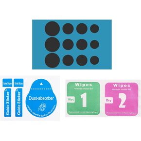MECCANIXITY Webcam Cover Slide 0.3mm Thick Round Plastic Laptop Camera Cover Slide Web Blocker Protect Privacy for Computer, Laptop Black 12 Pack