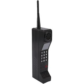 Cell Phone Ornament, 80's Retro Mobile Phone,Inflatable Mobile Phone,Retro Brick Cell Phone Ornament,for 80's 90's Party Decorations Supplies Retro Cell Dress Accessory (Red)