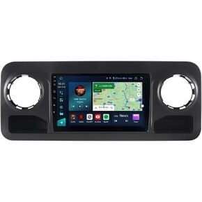 ASURE 2024 Car Stereo Radio for Benz Sprinter Freightliner W907 VS30 MK3 2019-2023 Low-end,9 inch 8Core 4+64GB Android 14 Car Dash Navigation GPS Unit with Carplay Android Auto 1280x720 Touchscreen