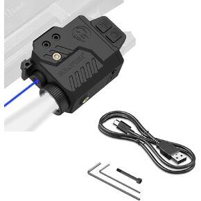 SOLOFISH 800 Lumens Light and Blue Beam Combo, Bundle with USB-C Cable
