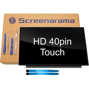 Screenarama استبدال الشاشة الجديدة لـ B156XTK02.0 H/W: 0A ، HD 1366x768 ، Oncell Touch ، LCD LED مع أدوات