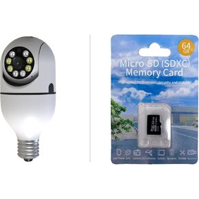 Secure Cam Light and 64gb Micro SD Card