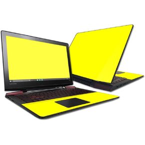 MightySkins Skin Compatible with Lenovo Y700 15.6" wrap Cover Sticker Skins Solid Yellow