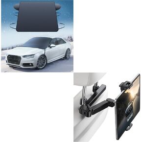 Lamicall Windshield Cover and Car Headrest Tablet Holder