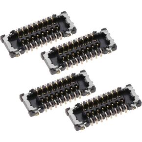 Sing F Ltd 4PCS Micro SD Card Reader FPC Connector Socket 16 PINS متوافق مع ملحقات استبدال اللوحة الأم Nintendo Switch