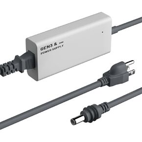 Starlink Power Supply Adapter for Gen 3 &Mini, 48V 3A Starlink Gen 3 Charger, 100~240V AC to DC Adapter ETL Listed Starlink V3&Mini Replacement Power Supply