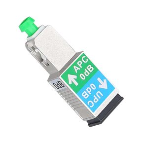 Fiber Optic Adapter - SC/APC Female to SC/UPC Male Singlemode SM 9/125 Hybrid Optical Converter Connector Coupler