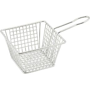 WINCO Mini Fry Basket, Silver