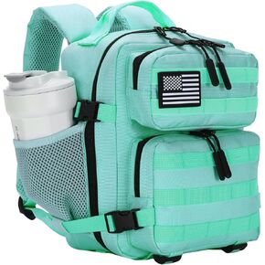 9L Mini Tactical Backpack for Men and Women, Tactical Backpack Small for Hiking, Small Tactical Bag（Pink）