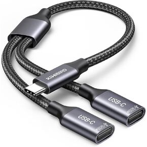 USB C Splitter 1 في 2 Out Charging ، USBC Power Data Extension y Cable ، Type C mal