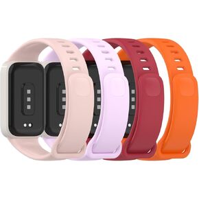 BabyValley Bands Compatible for Xiaomi Smart Band 9 Active,Adjustable Silicone Band Accessory Straps Wristbands Bracelet Fit for Xiaomi Smart Band 9 Active