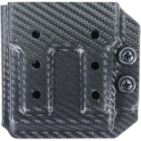 Kydex AR-15 / M4 / M16 5.56mm Rifle Single Mag Pouch | Veteran Made in The USA | Premium Mag Holster with Belt Clip Attachement