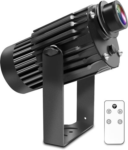 جهاز عرض GOBO بشعار 120 وات للأعمال، عرض دوراني فائق السطوع مع جهاز تحكم عن بعد وعدسة زجاجية، نظام تبريد ثلاثي، IP65 مقاوم للماء للاستخدام الداخلي والخارجي الآمن in Kuwait