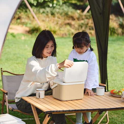 Naturehike Hard Cooler, Insulated Ice Chest Box, Portable Ice Retention Cooler for Beach Camping Picnic Fishing Barbecue in Saudi Arabia