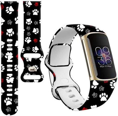 Sport Bands Compatible with Charge 6 /Charge 5 for Women Men,Soft Waterproof Replacement Straps Wristbands for Charge Advanced Fitness Tracker in Saudi Arabia