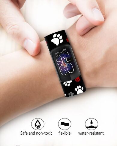 Sport Bands Compatible with Charge 6 /Charge 5 for Women Men,Soft Waterproof Replacement Straps Wristbands for Charge Advanced Fitness Tracker in Saudi Arabia